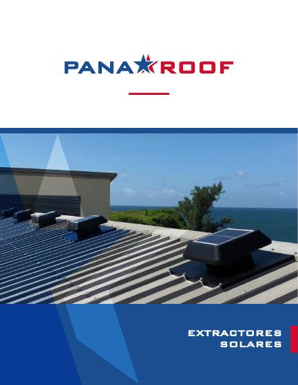 Portada: Ficha y folleto de extractores solares