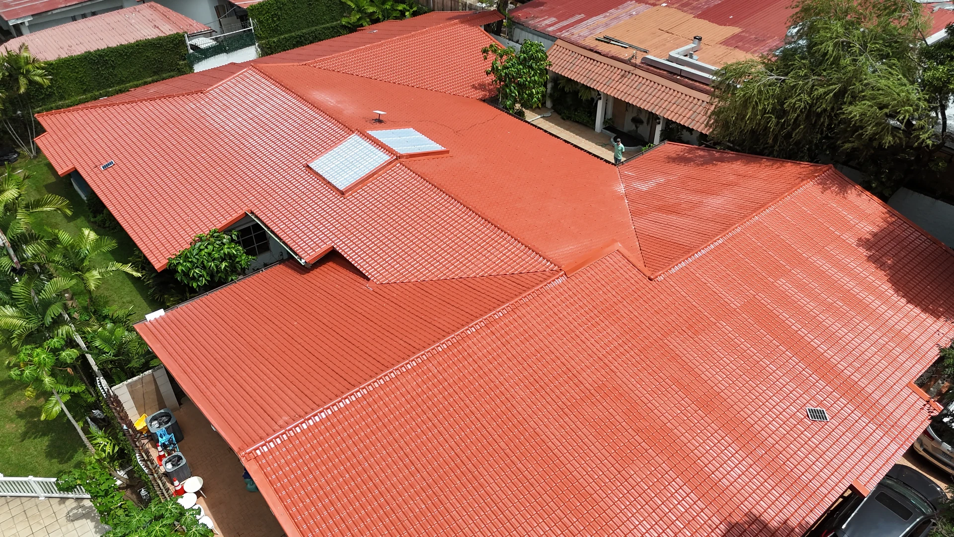 Roof in Residencia Privada